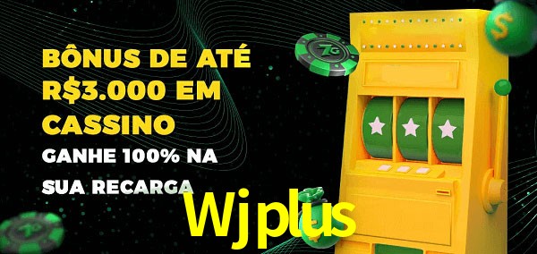 Wjplus melhor bônus de depósito