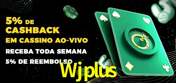 Promoções do cassino ao Vivo Wjplus